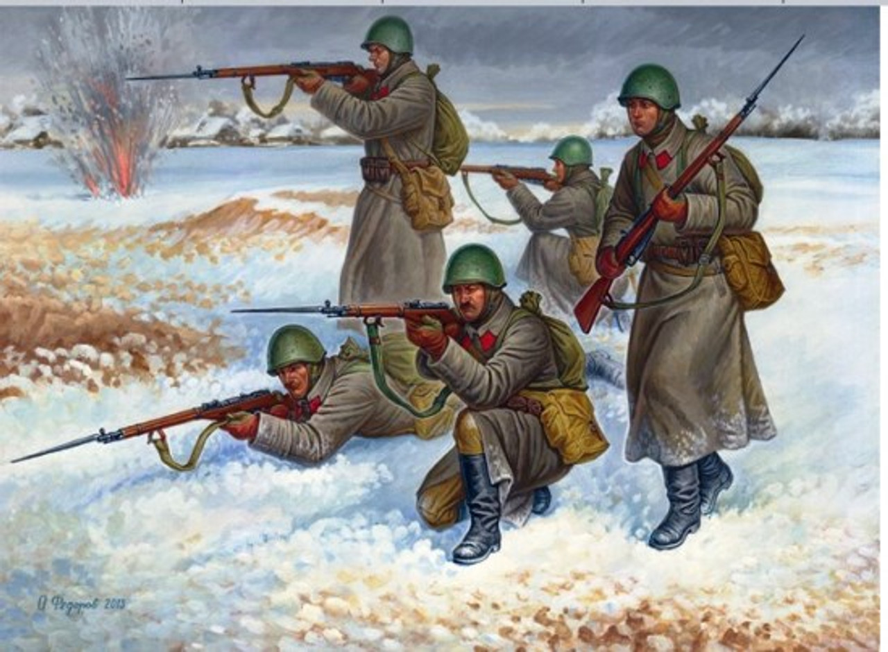 Don't miss Soviet Infantry Winter Uniform 1941-45 (5) (Snap Kit) 1/72 ...
